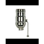 Douille à chainette On-Off Satco 80-1037 nickel poli