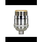 Douille courte sans clé Satco 80-1057 nickel poli