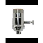 Prise de gradateur à bouton rotatif, gamme complète Satco 80-1067 nickel poli