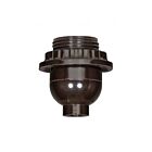 Douille phénolique courte sans clé à base moyenne Satco 80-1072