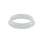 Anneau moulé blanc pour douille filetée Satco 80-1074
