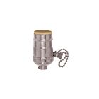 Douille à chainette On-Off Satco 80-1099 nickel