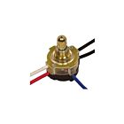 Commutateur rotatif en métal à 3 voies Satco 80-1137