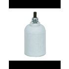 Douille de bouton tournant en bas en porcelaine Satco 80-1157