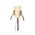 Douille phénolique de base de candélabre avec pince, à ressort Satco 80-1198