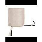 Douille en porcelaine sans clé Satco 80-1220 blanc