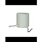 Douille en porcelaine sans clé Satco 80-1221 verre