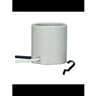 Douille en porcelaine sans clé Satco 80-1222 verre