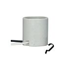 Douille en porcelaine sans clé Satco 80-1222 verre