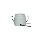 Douille en porcelaine sans clé Satco 80-1263 blanc