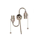 Twin Pull Chain Dorée Intense Chain and End Ball Satco 80-1270