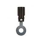 Douille phénolique de base de candélabre avec pince, à ressort Satco 80-1274