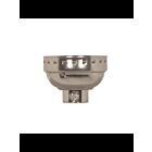 Bouchon en laiton massif 3 pièces Satco 80-1288 nickel poli