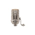 Douille à chainette On-Off Satco 80-1292 nickel poli