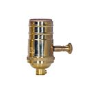 Prise de gradateur à bouton rotatif, gamme complète Satco 80-1320 inachevé