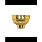 Bouchon en laiton massif 3 pièces Satco 80-1350 nickel poli