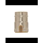 Bouchon en laiton massif 3 pièces Satco 80-1351 nickel poli