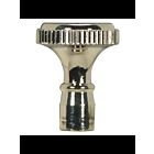 Bouton en laiton massif Satco 80-1352 nickel poli