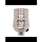 Douille courte sans clé Satco 80-1373 nickel