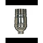 Douille sans clé standard Satco 80-1447 nickel poli