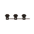 Set de candélabres phénoliques filetés, 3-lumières Satco 80-1474
