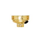 Bouchon en aluminium Satco 80-1701 brite doré