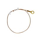 Cosse de masse ronde avec fil de masse en cuivre étamé Satco 80-1964