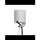 Douille en porcelaine sans clé Satco 80-2041 verre