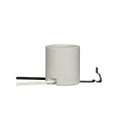 Douille en porcelaine sans clé Satco 80-2128 verre