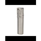 Base de candélabre métallique en laiton Satco 80-2141 nickel poli