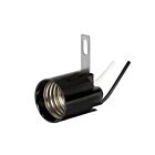 Douille phénolique à culot moyen noire Satco 80-2163