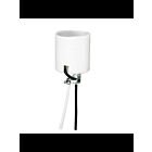 Douille en porcelaine sans clé Satco 80-2182 verre