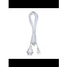 Douille sans clé phénolique blanche Satco 80-2224 blanc