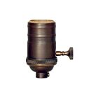 Douille Laiton massif antique foncé Satco 80-2253