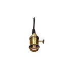 Douille On-Off Satco 80-2273 laiton