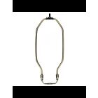 Ensemble pour lampe avec lyre robuste Satco 80-2293 laiton antique