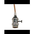 Douille à base moyenne Satco 80-2430 nickel