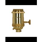 Douille à base moyenne Satco 80-2569 laiton poli