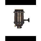 Douille à base moyenne Satco 80-2572 laiton foncé antique