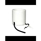 Douille en porcelaine sans clé Satco 80-2652 verre