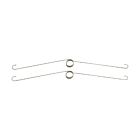 Satco 80-2709 Pinces de Torsion Argent pour Luminaires Encastrés RT4/RT5/RT6 (Paquet de 2)