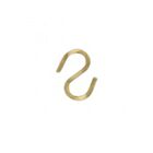 Crochets en S plaqués en laiton Satco 90-013 