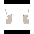 Douille halogène double en porcelaine Satco 90-1078