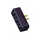 Adaptateur marron simple à triple polarisé Satco 90-1117 