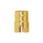 Coquille en aluminium Satco 90-1144 brite doré