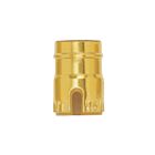 Coquille en aluminium Satco 90-1145 brite doré