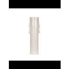 Couverture de bougie en plastique Satco 90-1506 blanc
