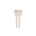 Douille halogène ronde en porcelaine 6" Satco 90-1590