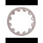 Rondelle dentelée Satco 90-1874 nickel