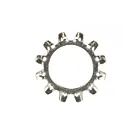 Rondelles à dents extérieures Satco 90-1875 nickel